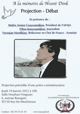 A la mémoire de HRANT DINK