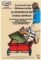 Projection du Film "LE GENOCIDE EN MOI" d'Araz Artinian