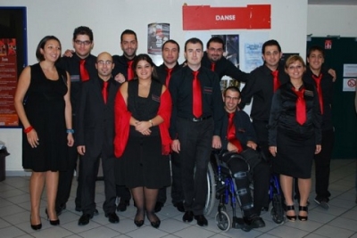 Nazarpek avec Vardan Pedrossian le 8 octobre 2009